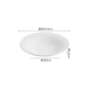 Axyaa Phnom Penh Ceramic Small Plate Set for Molecular Cooking Specialty Tableware