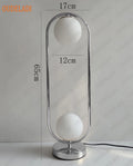 Axyaa Frosted Glass Ball Table Lamp Gold Silver Brass Black Study Bedroom Lighting