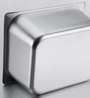 Axya Stainless Steel GN Pan Set for Chafing Buffet and Food Service