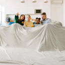 Axyaa Big Fleece Blanket: Soft Cozy Flannel King Size Blanket for Bed, Sofa, Camping