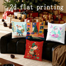 Axyaa Christmas Cartoon Pillow Covers for Home Decoration
