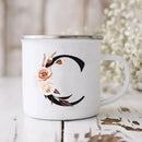 Enamel Creative Coffee Cups Vintage Design by Axyaa