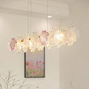 Axyaa French Style Crystal Pendant Lights for Dining Room and Bar Counters