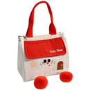 Axyaa Lunch Box Storage Bag: Insulated Hand-Held Office Bento Bag with Large Capacity