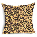 Axyaa Animal Print Throw Pillow Case Collection for Home Sofa Chair Decor