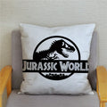 Axyaa Jurassic Park Dinosaur Print Pillow Cover - Super Soft Home Decor Case