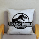 Axyaa Jurassic Park Dinosaur Print Pillow Cover - Super Soft Home Decor Case