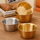Axyaa Stainless Steel Mixing Bowl Set for Kitchen - Large Capacity Multifunctional Utensils