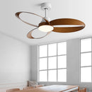 Axyaa Vintage Industrial Wood Ceiling Fan Chandelier for Home and Office