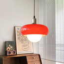 Axyaa Art Glass Chandelier: Medieval French Pendant Lighting for Bedroom, Bar, and Bedside