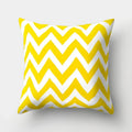 Axyaa Geometric Yellow Pillowcase for Chic Home Decor and Comfort