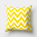 Axyaa Geometric Yellow Pillowcase for Chic Home Decor and Comfort