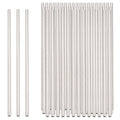 Axyaa Stainless Steel Drinking Straw Set for Juices, Cocktails & Milkshakes