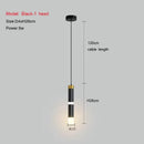 Axyaa Modern LED Tube Chandelier for Bedroom and Living Room
