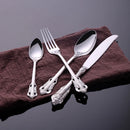 Axyaa Stainless Steel Cutlery Set - Luxury Western Tableware Collection