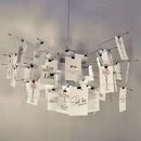 Axyaa French Style Chandelier Art Exhibition Hall LED Pendant Lighting