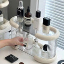 Axyaa Acrylic Makeup Shelf & Perfume Organizer - Stylish 3-Tier Display Rack