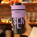 Axyaa 550ml Tritan Sports Water Bottle for Girls: Large Capacity, Double Drinking, Portable Straw Cup