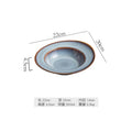 Axyaa Ceramic Hat Plate Soup Salad Dessert Pasta Specialty Tableware