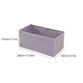 Axyaa Underwear Drawer Organizer Box for Wardrobe Clothes, Bras, Socks, Pants & More