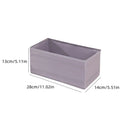 Axyaa Underwear Drawer Organizer Box for Wardrobe Clothes, Bras, Socks, Pants & More