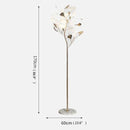 Axyaa Ginkgo Flower LED Floor Lamp - Nordic Creative Modern Home Decor