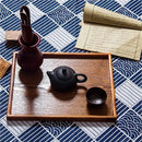 Axya Square Wooden Tray Japanese Brown 30cm - Coffee Tea Set Tableware Home Kitchen