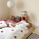 Axyaa Luxe Cotton King Bedding Set with Embroidery - Soft & Skin-Friendly