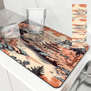 Axyaa Architectural Landscape Non-Slip Drying Mat