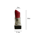 Axyaa Ceramic Lipstick Vase: Cartoon Floral Arrangement Creative Home Decor