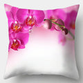 Axyaa Spring Flowers Landscape Cushion Cover 45x45cm - Decorative Pillow Case for Sofa and Bed