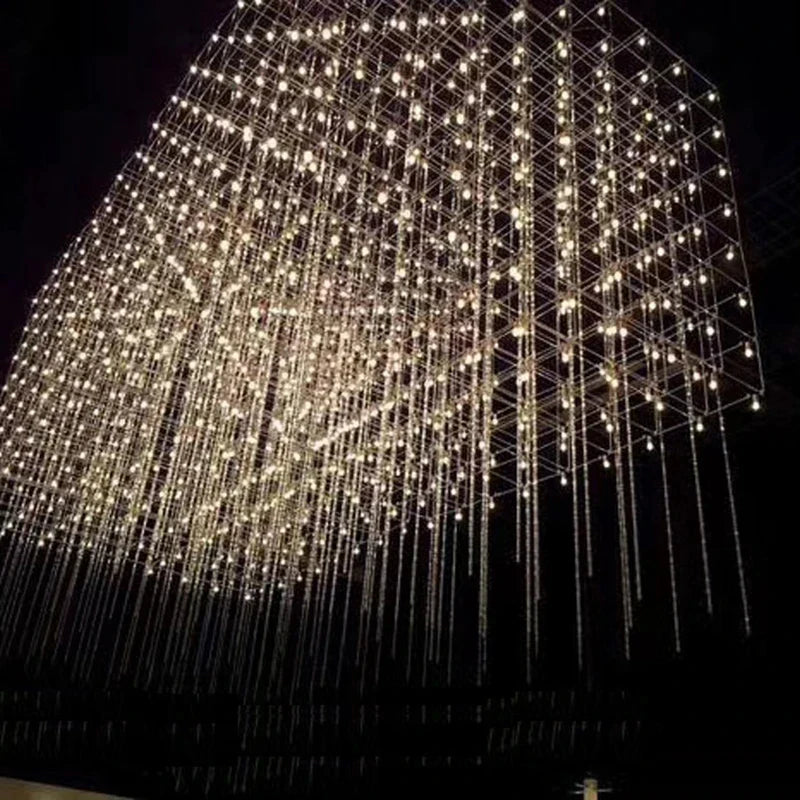 Axyaa Nordic Luxury LED Chandeliers: Customized Indoor Lighting Fixture