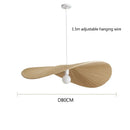 Axyaa Nordic Fabric Hat Pendant Lights - Home Decor Hanging Lamps