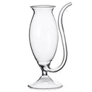 Axyaa Spiral Straw Vampire Glass - Creative Clear Cocktail Cup