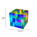 Axyaa LED Cube Table Lamp: Modern Decorative Atmosphere Light for Home