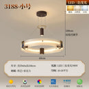 Axyaa Modern Chandelier Ring Pendant Lamp for Living Room and Bedroom