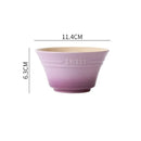Axyaa 4.5" Ramen Bowls, Set of 8 Colors, Tableware for Kitchen & Dining