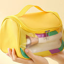 Axyaa Multifunctional Waterproof Makeup Storage Bag - Large Capacity & Portable