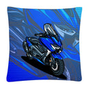 Axyaa Motorcycle Cartoon Plush Pillowcase Home Sofa Car Decor 45x45 cm