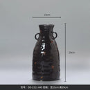 Axyaa Handmade Ceramic Vase Ginger Jar - Decorative Flower Pot for Home Accessories