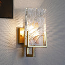Axyaa Crystal Wall Lamp: Luxury Living Room Staircase & Bedroom Bedside Light