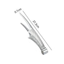 Axyaa Stainless Steel Kitchen Tongs for BBQ, Salad, Steak & More
