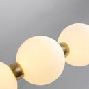 Axyaa Nordic Round Pendant Lamp, Postmodern Lighting Fixture for Dining, Living, Study Room
