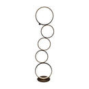 Axyaa Nordic LED Floor Lamp - Artistic & Luxurious Touch Switch Lighting