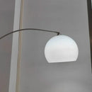 Axyaa Stainless Steel Curved Floor Lamp - Modern Design for Living Room or Bedroom