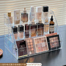 Acrylic Desktop Makeup Organizer by Axyaa: Cosmetics & Skincare Storage Rack