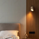 Axyaa Cream Wind LED Magnetic Wall Lamp for Elegant Home Décor