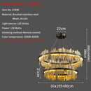 Axyaa Modern Circular Pendant Light for Stylish Living Room and Dining Room