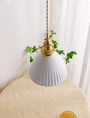 Axyaa Ceramic Pendant Lamp: Traditional Japanese Nordic Style for Kitchen Island & Dining Room