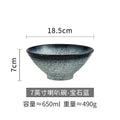 Axyaa Large Ramen and Soup Bowl Set, Japanese Ceramic Tableware